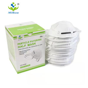 Mascarilla Antipolvo D con <span class=keywords><strong>Certificado</strong></span> <span class=keywords><strong>FFP2</strong></span> NR, Protección Respiratoria Profesional de Alta Eficiencia, Suministro del Fabricante con Certificación ISO 13485 - Product Image 1