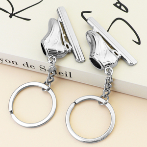 Gifts City Winter Ski Games Ice and Snow Sports Skate Shoes Keychain Winter Gift Souvenir Bag Decoration <strong>Snowflake</strong> <strong>Key</strong> Pendant - Product Image 6