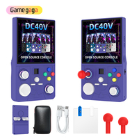 Console de jeu portable F DC40V, écran de 4 pouces, 64 Go, rétro, classique, lecteur de jeux vidéo portable