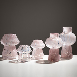 <span class=keywords><strong>Vase</strong></span> à fleurs <span class=keywords><strong>en</strong></span> <span class=keywords><strong>verre</strong></span> <span class=keywords><strong>rose</strong></span> moderne de conception nouvelle pour mariage, couleur et logo personnalisés, taille moyenne, décoration de table - Product Image 1