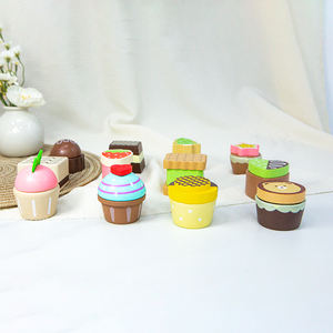 Montessori Dessert Cake Sets Pretend Play Simulation Food Board Games Apprentissage Educational Kitchen Toys for Kids Boys Girls - Product Image 6