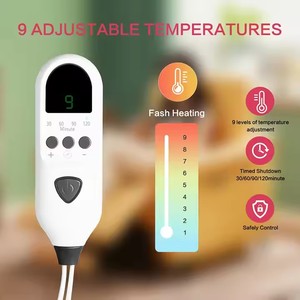 <span class=keywords><strong>Manta</strong></span> térmica de terapia eléctrica de 110V y 220V para uso doméstico, tecnología de alambre para aliviar el dolor de <span class=keywords><strong>espalda</strong></span>, almohadilla de terapia eléctrica para piernas y vientre - Product Image 2