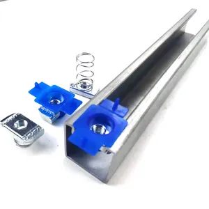 Qinkai Made in China can be customized Strut Channel Unistrut Slotted Channel