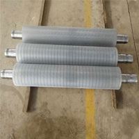 Rouleau ondulé en acier allié de haute qualité pour machine à face unique