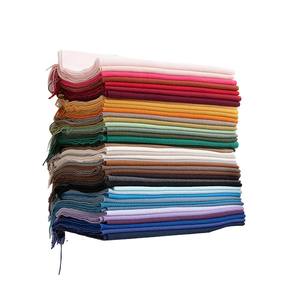 ฮิญาบผู้หญิง80*190ซม. ระบายอากาศได้ดีผ้าแคชเมียร์โพลีเอสเตอร์สี่ฤดูกาล - Product Image 5