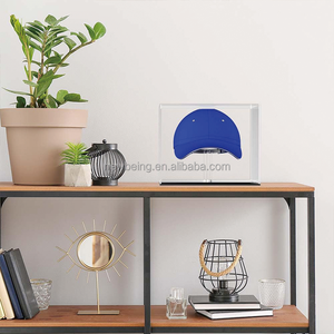 Acrylic hat hiển thị trường ha-bóng chày bóng đá <span class=keywords><strong>cap</strong></span> hiển thị Stand - UV bảo vệ hat tủ bảo vệ lưu trữ Bìa - Product Image 4