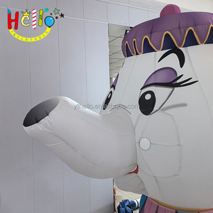 Funtoys Tea-Pot Mascot Costume Inflable Cartoon Furniture Cosplay para Halloween Christmas Performance Prop Adult <span class=keywords><strong>Parade</strong></span> - Product Image 4