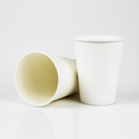 7oz en gros de haute qualité de qualité alimentaire jetable à emporter café gobelets en papier pour thé boisson chaude avec couvercles
