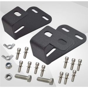 Soporte de montaje para capó JK de acero para instalación de portaequipajes en Jeep - Product Image 2