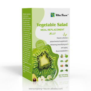 เยลลี่ทดแทนมื้ออาหารสลัดผัก รสแอปเปิ้ล แคลอรี่ต่ำ ไฟเบอร์สูง บำรุงสุขภาพผิวและสุขภาพทั่วไป 300 กรัม - Product Image 3