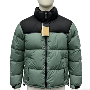 Veste d'hiver matelassée en coton uni, style polo, <span class=keywords><strong>softshell</strong></span>, effet matelassé, brillante, pour <span class=keywords><strong>homme</strong></span>, de la collection <span class=keywords><strong>North</strong></span> Designer Outerwear - Product Image 5