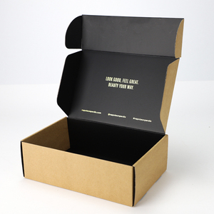 wholesale shipping box mailers printing black shipping box custom logo custom shipping boxes