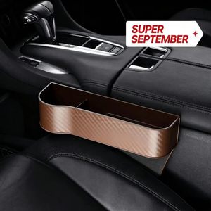 Organizador de Espaço entre Assentos de Carro, Caixa de Armazenamento Lateral Multifuncional, Acessórios para Interior de Carro - Product Image 1