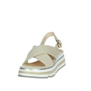 Sandali con Zeppa da Donna Keys K-11013 Beige con Plateau e Cinturini Stile Estivo - Product Image 6