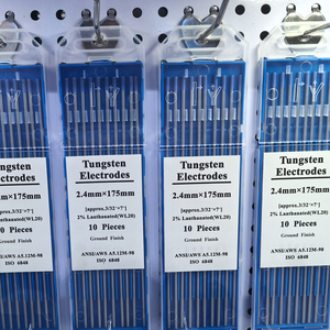 Accessori per saldatura TIG WT20 con testa ad arco in tungsteno con saldatura ad arco rosso in tungsteno ago 2.4*150mm 1.6/2.0/2.4/3/<span class=keywords><strong>3.2</strong></span>/4mm - Product Image 4