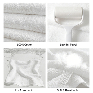 Serviette de Bain en Satin Platine la Plus Vendue 16S Collection Hôtelière Prête à l'emploi Direct Fabricant pour <span class=keywords><strong>Spa</strong></span> - Product Image 2