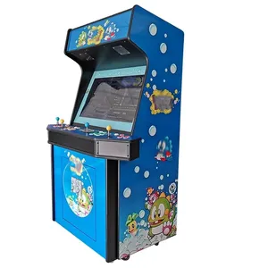 Muntautomaat Spellen 32 Inch Led Rechtop 3d Game Kast Arcade 4188 In 1 Box Street Fighter Arcade Games Machine