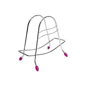 Portacuchillos de acero inoxidable Kaiwang, estilo minimalista, con puntas rosas para tabla de cortar y almacenamiento de palillos. - Product Image 1