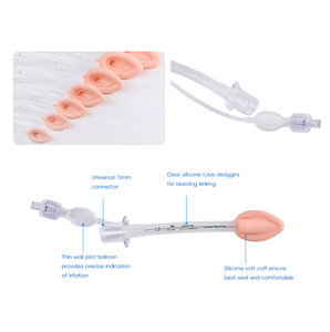 Yumuşak Malzemeli Güvenli Yüksek Sızdırmazlıklı %100 Silikon Laringeal Maske Havayolu, Tıbbi Ortamlarda Güvenilir Havalandırma Desteği Sağlar - Product Image 1