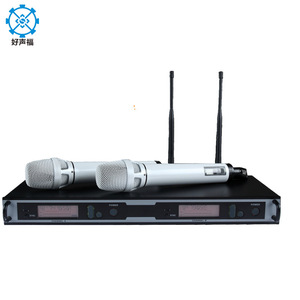 Wireless Microphone System 572-830MHz Dual Channel KTV Stage Audio Equipment - Product Image 3