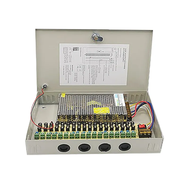 12V 10A CCTV Power Supply 18 Channel Power Box