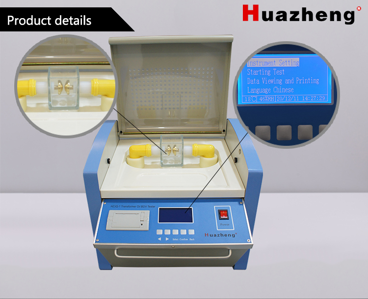 Xách Tay IEC60156 Điện Môi Sức Mạnh Thử Nghiệm Máy (60kV 80kV 100kV) Biến Áp Dầu Bdv Tester