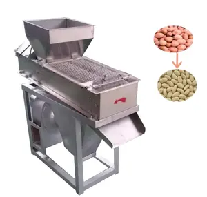 Groundnut ground nut dry type peeling machine for the peanut red skin peeler india Indonesia Uzbekistan