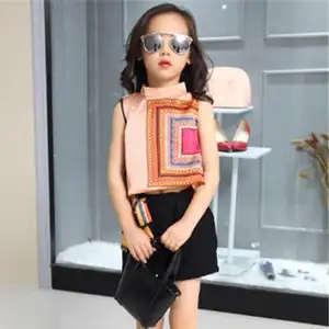 Wholesale Kids Girls Fashion Short Pant Set Of Girl 2 Pieces From Taiwan Online Shopping