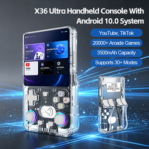 New Huyo X36 Ultra Retro Handheld <b>Game</b> Console 4.2inch 720x720 Screen 3500mAh Battery Portable 64G Open-source System Wi-Fi - Product Image 5