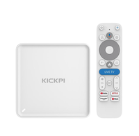 KP3 Nivel 1 Amlogic S905Y5 DDR4 BT5.0 WIFI5 CPU de Cuatro Núcleos ARM Cortex-A55 Android 14 4K HDR OTT Box Decodificador de Red