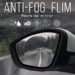 <span class=keywords><strong>Pellicola</strong></span> Protettiva Antiappannamento in ABS per Specchietto Retrovisore Auto, Adesivo Trasparente Impermeabile e <span class=keywords><strong>Antipioggia</strong></span> - Product Image 4