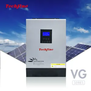 Techfine سعر وحدات تحكم الطاقة الشمسية, وحدة تحكم الطاقة الشمسية هجين وحدات تحكم mptt 800 واط 1200 واط 2400 واط 4000 واط واط 12 فولت 24 فولت 48 فولت