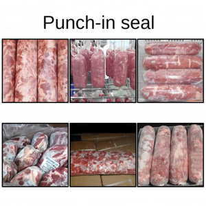 Machine de remplissage de <span class=keywords><strong>saucisses</strong></span> pneumatique automatique à double clipage avec scellage robuste et haute capacité 10-12/min <span class=keywords><strong>pour</strong></span> usine de <span class=keywords><strong>saucisses</strong></span> - Product Image 2