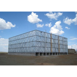 Réservoir de stockage d'eau potable de grande capacité en acier inoxydable de 10 000 litres, panneaux combinés, qualité alimentaire, certifié ISO 9001, garantie 1 an - Product Image 2