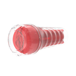 Nuevo Producto, Linterna, Masturbador Masculino Portátil de Goma Suave con Forma de Copa de Avión, Simulación de Sexo Oral Divertido - Product Image 3