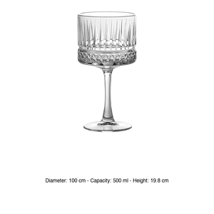 Verre à cocktail Elysia 50 cl H 19,8 cm Ø 10 cm Pasabahce - Product Image 3