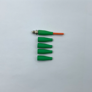 Hoge kwaliteit Gtech RoHS gecertificeerde brandvertragende V0 TPE FC singlemode glasvezelconnectoren 25 mm lengte 2,0 mm boot sleeve - Product Image 3