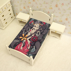 Fogli di biancheria da letto 3D <span class=keywords><strong>Tokyo</strong></span> <span class=keywords><strong>Ghoul</strong></span> Kirishima Toka Anime stampati in porcellana 100% stile semplice lavabile in poliestere - Product Image 2