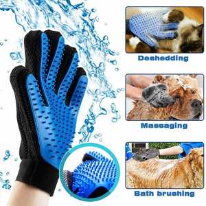 Guantes Removedores de Pelo para Mascotas KingHon, Cepillo de Silicona para Gatos, Peine de Cinco Dedos para Eliminar el Pelo Suelto, Guante de Masaje para el Cuidado de Mascotas - Product Image 4