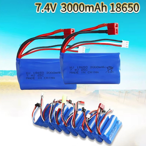 7.4v 1500mah 18650 סוללת ליתיום עבור wltoys 10428 12428 12423 רכב Rc סוללה חלקים 2s עבור 16101 scy 1602 16103 16106/sg116 - Product Image 6