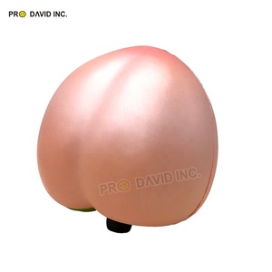 สควิชชี่พีชสีมุกประกายวิบวับ ทำจากโฟม PU บรรเทาความเครียด ของขวัญแจกฟรี - Product Image 3