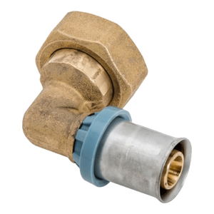 Gomito Femmina UNIDELTA con Dado Girevole per Tubi Multistrato 16 X 1/2'' Girevoli - Product Image 1