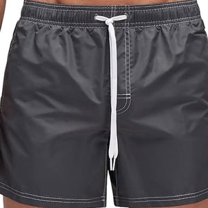 กางเกงกีฬาขาสั้นคุณภาพสูงสั่งทำพิเศษ ระบายอากาศได้ดี ป้องกันไฟฟ้าสถิตย์ เอวยางยืด ผลิตจากโพลีเอสเตอร์ เหมาะสำหรับว่ายน้ำและใส่ชายหาด - Product Image 5