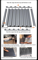 Panel Sándwich de Aluminio Resistente al Fuego, Resistente a la Corrosión, Aislamiento Térmico para Techos de Almacenes
