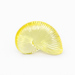 Etechan - Pieza de Arte de Resina Amarilla Transparente, Decoración de Concha de Caracol, Manualidades - Product Image 2