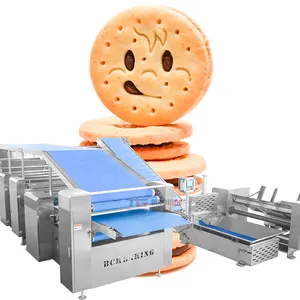 high output chocolate chips cookie biscuit production line