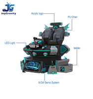 Simulador de Fórmula 1, Simulador de Carreras VR, Simulador de Movimiento Completo, Auto de Carreras, Juego de Arcade, Auto de Carreras 9D VR