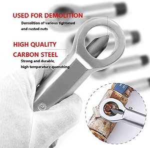 4PCS Metal <strong>Nut</strong> <strong>Splitter</strong> Cracker Bolt Buster Cracker Breaker <strong>Tool</strong> <strong>Nut</strong> Remover Extractor <strong>Tool</strong> - Product Image 4
