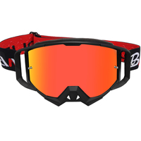 Lunettes de moto tendance Las Vegas Reno Nevada 1000 Mile Edition, protection UV400, verres anti-buée, sangle réglable pour