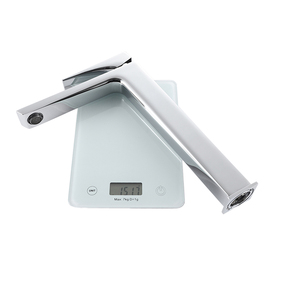 <span class=keywords><strong>Ares</strong></span> Idealex, grifo de lavabo de cascada de latón cromado moderno, montaje de un solo orificio contemporáneo, gran oferta para baño contemporáneo - Product Image 2